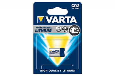 Varta Batteri CR2 3V Litium i gruppen BATTERIER / VRIGA BATTERIER / KNAPPCELLSBATTERIER hos TH Pettersson AB (30-VAR CR2)